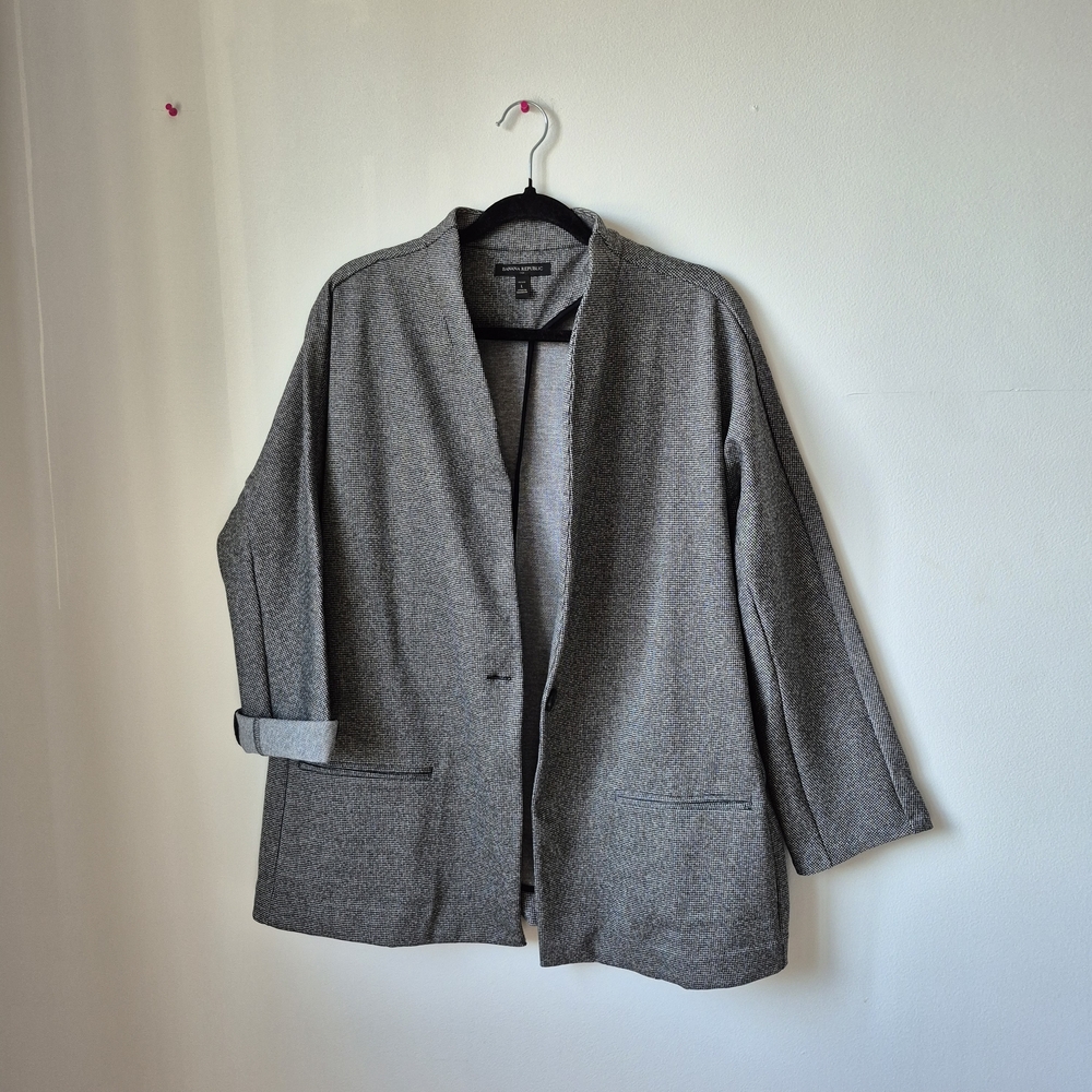 Banana Republic Gray Blazer